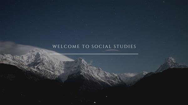 Welcome